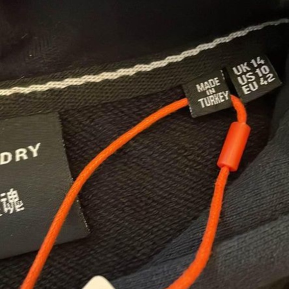 Superdry Black Boxy Sweatshirt with Relaxed Fit - Picture 7 of 8